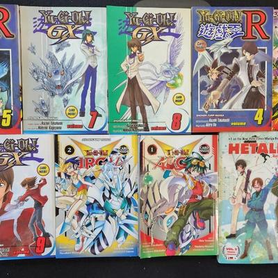 Sale Photo Thumbnail #141: Yu-Gi-Oh Anime Book Lot Gx plus others
Gx - 7,8,9
R - 5
Arcy - 1, 2