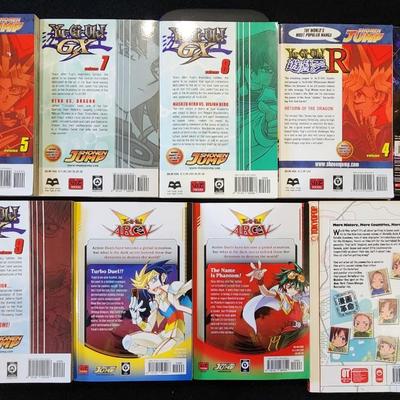 Sale Photo Thumbnail #142: Yu-Gi-Oh Anime Book Lot Gx plus others
Gx - 7,8,9
R - 5
Arcy - 1, 2