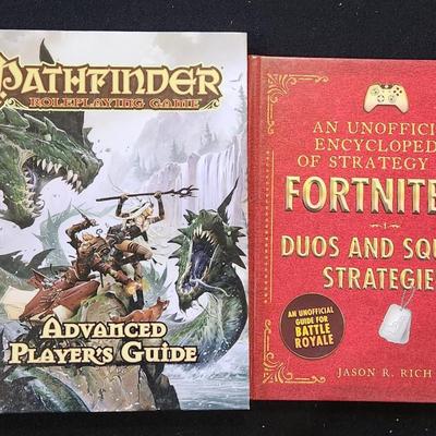 Sale Photo Thumbnail #162: Pathfinder Roleplaying Game Advanced Player’s Guide & Encyclopedia for Fortniters Duos & Squads book lot