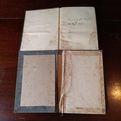 LOT 9: Satan or Christ? by Rev. I. Mench Chambers 1911, German Lutheran Prayer Book 1901, Bible 1884 & More