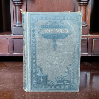 LOT 9: Satan or Christ? by Rev. I. Mench Chambers 1911, German Lutheran Prayer Book 1901, Bible 1884 & More