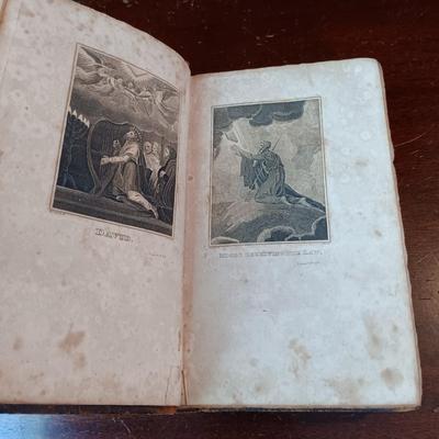 LOT 10: Silas Andrus Publishing Bible 1828, American Bible Society Bible 1884, The New Testament 1870 & The New Testament 1853