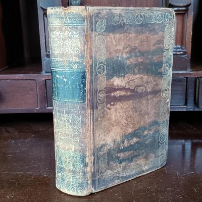 LOT 10: Silas Andrus Publishing Bible 1828, American Bible Society Bible 1884, The New Testament 1870 & The New Testament 1853