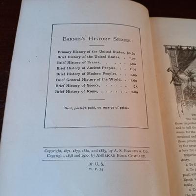 LOT 11: The Little Corporal Magazine 1871, Blaine and Logan 1884, A Brief History of the US 1900 & More