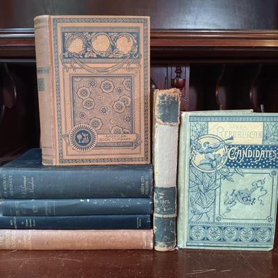 LOT 11: The Little Corporal Magazine 1871, Blaine and Logan 1884, A Brief History of the US 1900 & More