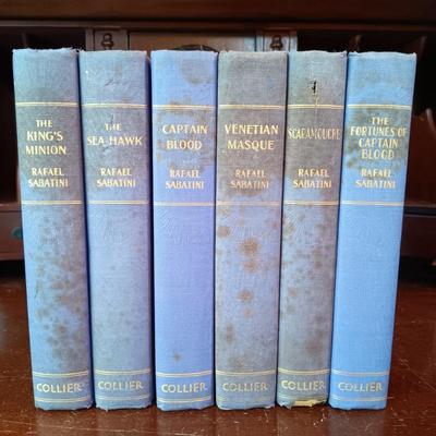 LOT 12: Set of (6) Rafael Sabatini Novels 1921 - 1936