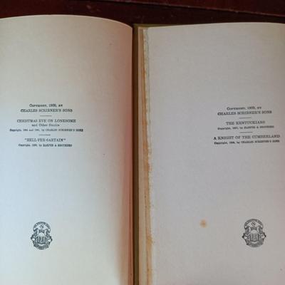 LOT 14: Set of (6) John Fox Jr Novels 1913 Charles Scribner's Sons Publishing