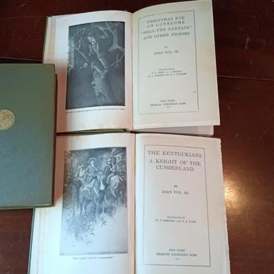 LOT 14: Set of (6) John Fox Jr Novels 1913 Charles Scribner's Sons Publishing