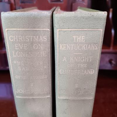 LOT 14: Set of (6) John Fox Jr Novels 1913 Charles Scribner's Sons Publishing