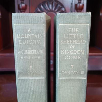 LOT 14: Set of (6) John Fox Jr Novels 1913 Charles Scribner's Sons Publishing