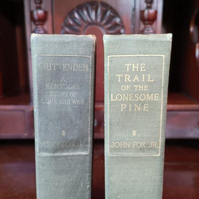 LOT 14: Set of (6) John Fox Jr Novels 1913 Charles Scribner's Sons Publishing