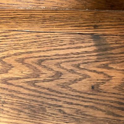 LOT 63: Vintage Wooden 4-Drawer Accent Table