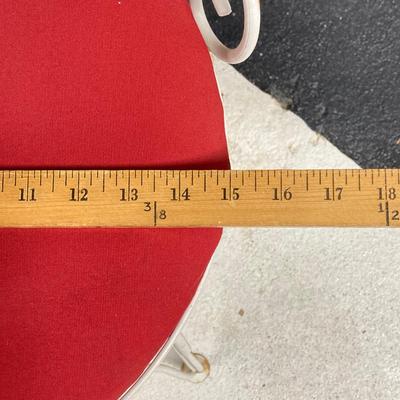 LOT 66: White Metal Ice Cream Parlor Round Table and Chairs