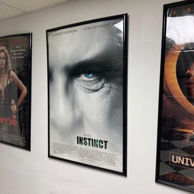 LOT 71: Movie Lover's Collection of Framed Posters