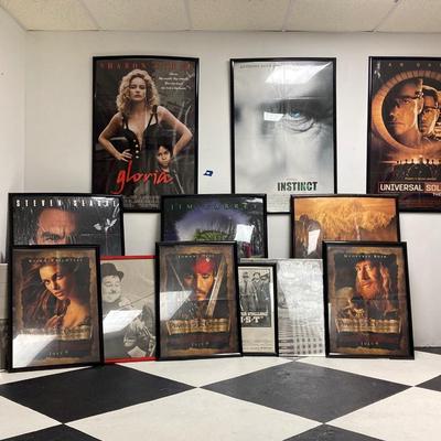 LOT 71: Movie Lover's Collection of Framed Posters