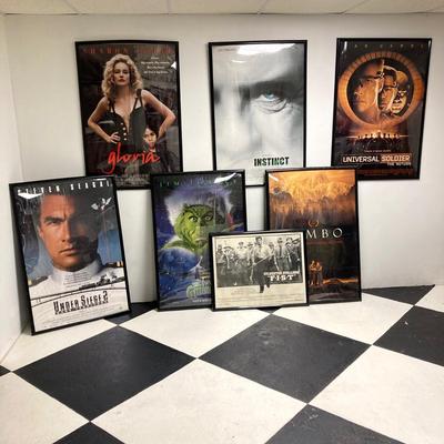 LOT 71: Movie Lover's Collection of Framed Posters