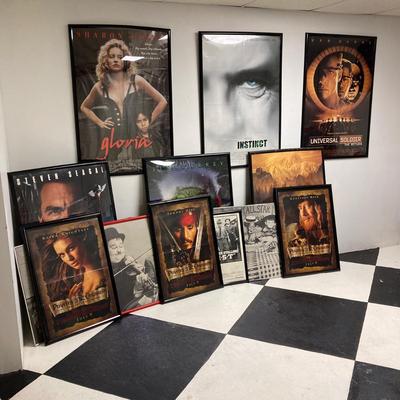 LOT 71: Movie Lover's Collection of Framed Posters