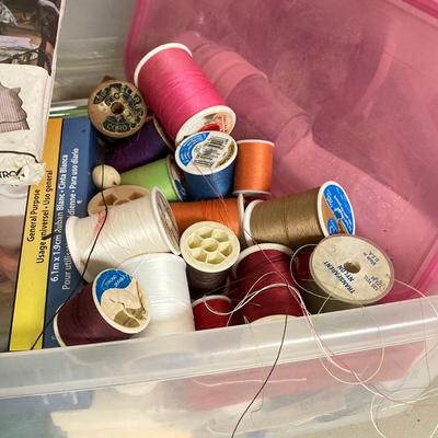 LOT 72: Collection of Sewing Notions / Crafting Tools and Supplies