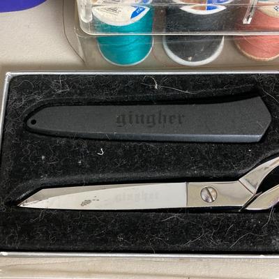 LOT 72: Collection of Sewing Notions / Crafting Tools and Supplies