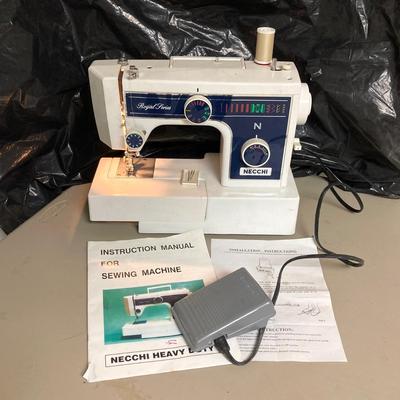 LOT 73: Necchi Sewing Machine Royal Series Model No. 3205FA