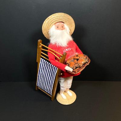 LOT 75: Byers' Choice Ltd. The Carolers Signed by Joyce Byers - Lewes, Delaware Beach Figurine