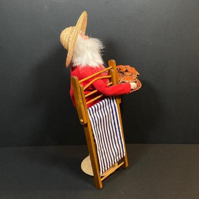 LOT 75: Byers' Choice Ltd. The Carolers Signed by Joyce Byers - Lewes, Delaware Beach Figurine