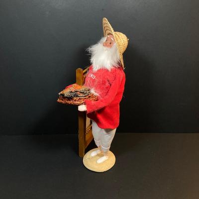 LOT 75: Byers' Choice Ltd. The Carolers Signed by Joyce Byers - Lewes, Delaware Beach Figurine