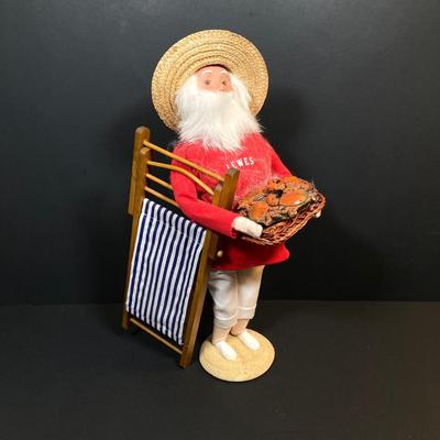 LOT 75: Byers' Choice Ltd. The Carolers Signed by Joyce Byers - Lewes, Delaware Beach Figurine