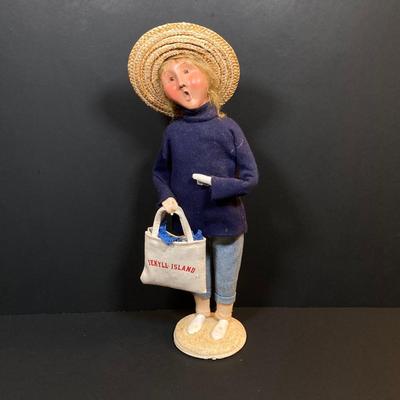 LOT 76: Byers' Choice Ltd. The Carolers - Jekyll Island and Mackinac Island Figurines and Box