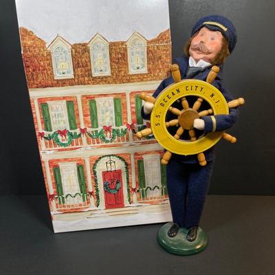 LOT 77: Byers' Choice Ltd. The Carolers - S.S. Ocean City, N.J. Figurine with Box