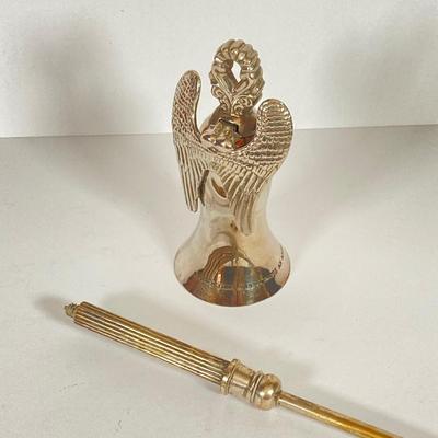 LOT 81: Vintage Serving Collection - Wilton Pewter Bowl, 800 Silver Tongs, Kopparsmedjan Copper Miniature Mugs, Silver Plated Salt and...