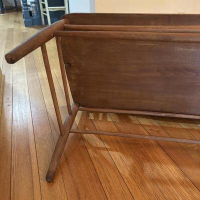 LOT 83: Vintage Brentwood Style Sette/Bench