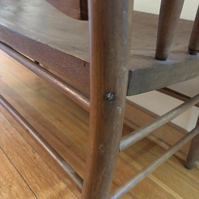 LOT 83: Vintage Brentwood Style Sette/Bench