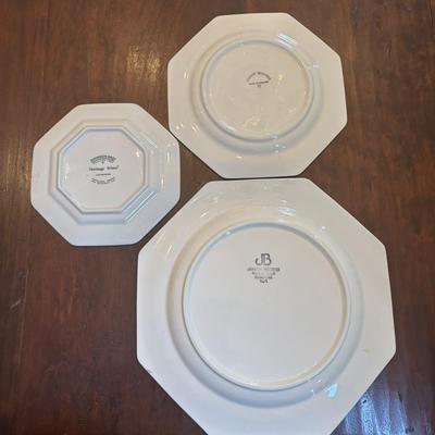 LOT 88: Johnson Brothers Heritage White China Collection