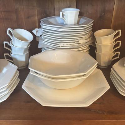 LOT 88: Johnson Brothers Heritage White China Collection