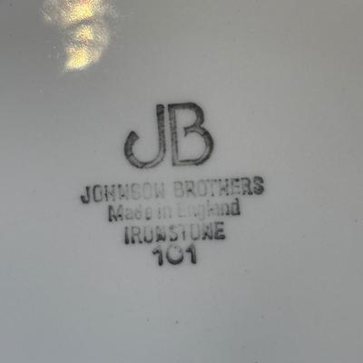 LOT 88: Johnson Brothers Heritage White China Collection