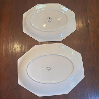 LOT 90: Johnson Brothers Heritage White China Tea/Coffee Time: Creamer/Sugar Bowl, Coffee/Teapot, Mugs & Serving Platters