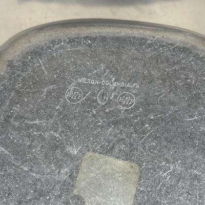 LOT 91: William-Columbia PA Pewter Plates, Bowls & Bread Plate