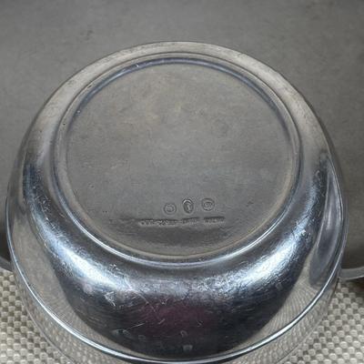 LOT 92: Empire Pewter Weighted Candle Sticks, Wilton Armetale Plough Tavern Soup Tureen w/Lid & Ladle. Wilton Armetale Pewter Serving...