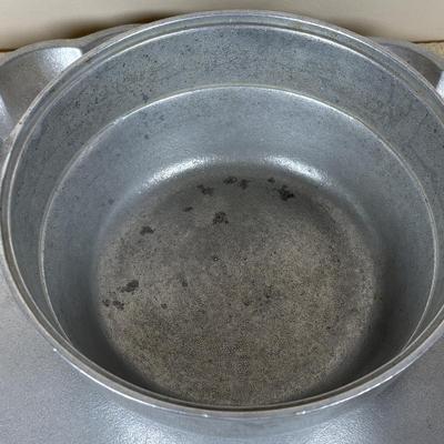 LOT 92: Empire Pewter Weighted Candle Sticks, Wilton Armetale Plough Tavern Soup Tureen w/Lid & Ladle. Wilton Armetale Pewter Serving...