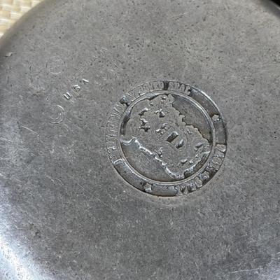 LOT 92: Empire Pewter Weighted Candle Sticks, Wilton Armetale Plough Tavern Soup Tureen w/Lid & Ladle. Wilton Armetale Pewter Serving...