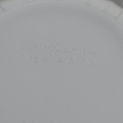 LOT 96: Corning Ware French White: Oval & Round Casserole, Grab it w/Lid, Quiche & More