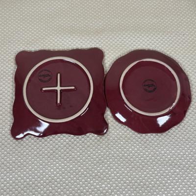 LOT 99: Serving Platter, Cake Stand: California Pantry, Pier One, Chantel, Ceriart etc..