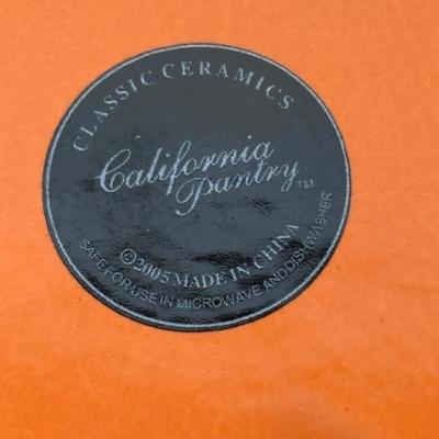 LOT 99: Serving Platter, Cake Stand: California Pantry, Pier One, Chantel, Ceriart etc..