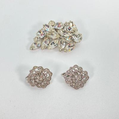 LOT 110: Vintage Jewelry Collection - Cameo Brooch, Premier and Regency Pins and More