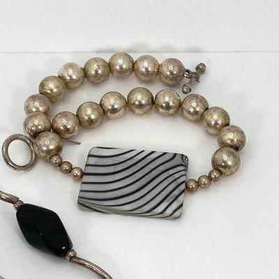 LOT 112: Fashion Jewelry Collection - Necklaces, Bracelets and Earrings