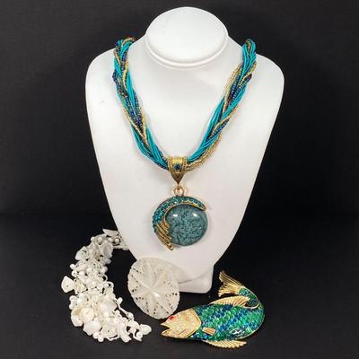 LOT 113: Beautiful Fashion Jewelry Collection - Colorful / Bejeweled and More
