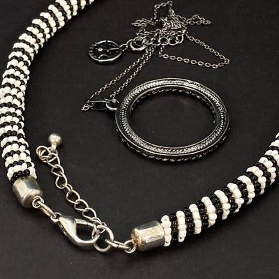 LOT 114: Collection of Fashion Necklaces - Trifari and More