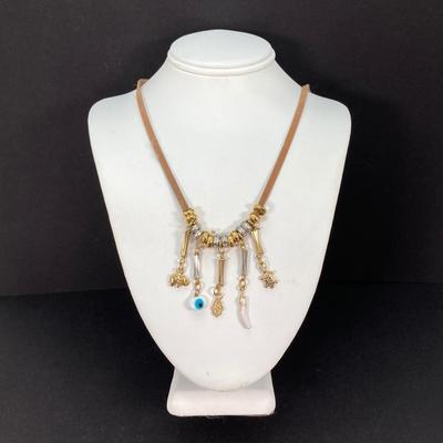 LOT 117: All That Glitters - Tagged Gold Tone Necklace Collection