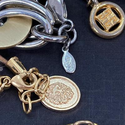 LOT 117: All That Glitters - Tagged Gold Tone Necklace Collection